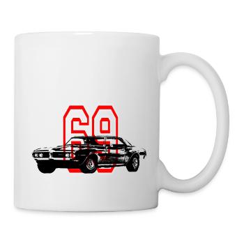 Muscle Car von 1969 - Tasse - Weiß - Rechts