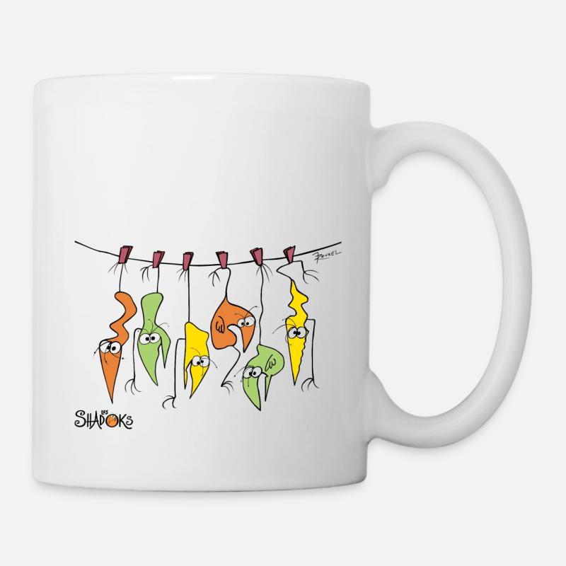 Skewer Shadoks - Mug - white