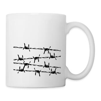 Barbed wire series - Mug - white - Right