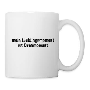 Le moment préféré est le couple - auto tuning - Mug blanc - blanc - Droite