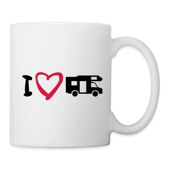 I love my mobile home 2 - Mug - white - Right