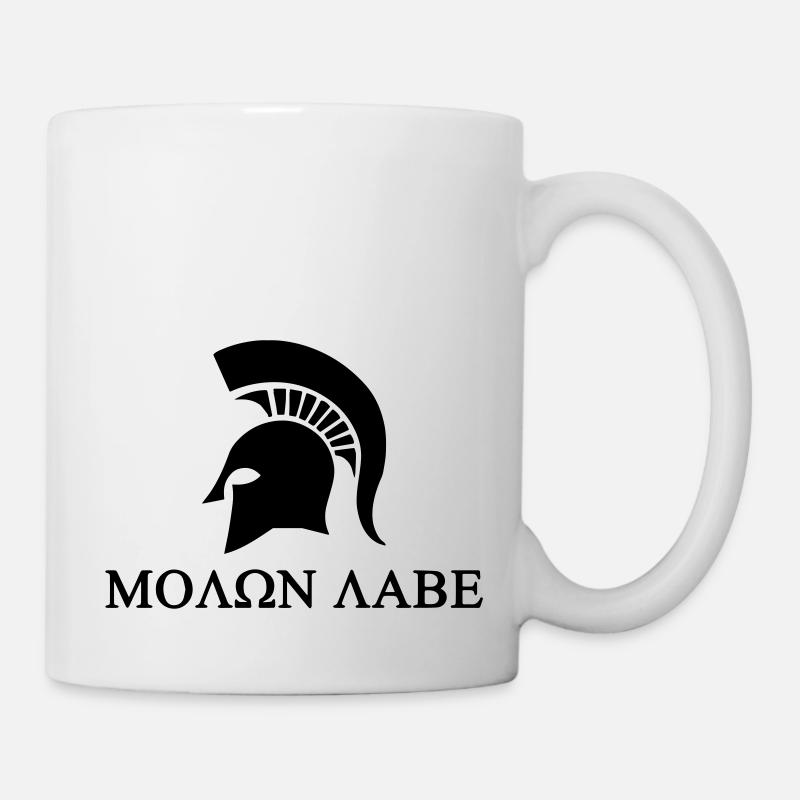 molon labe - Mug blanc - blanc