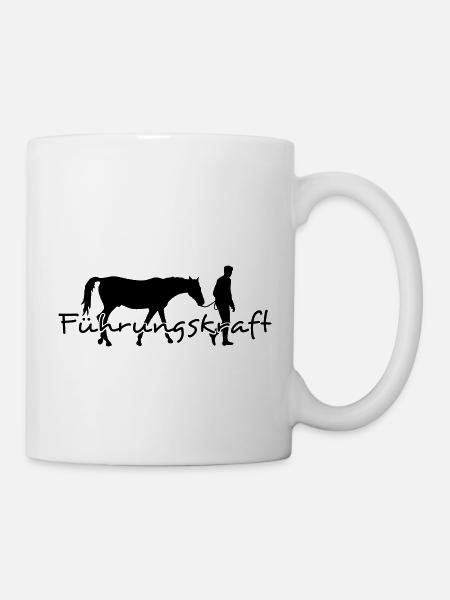 Führungskraft Mann - Farbwechsel - Tasse - Weiß