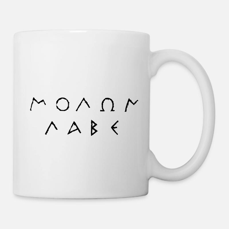 molon_labe - Tasse - Weiß