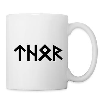 Thor Runen - Tasse - Weiß - Rechts