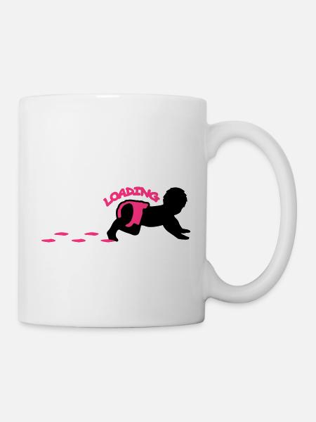Baby Loading Design - Tasse - Weiß