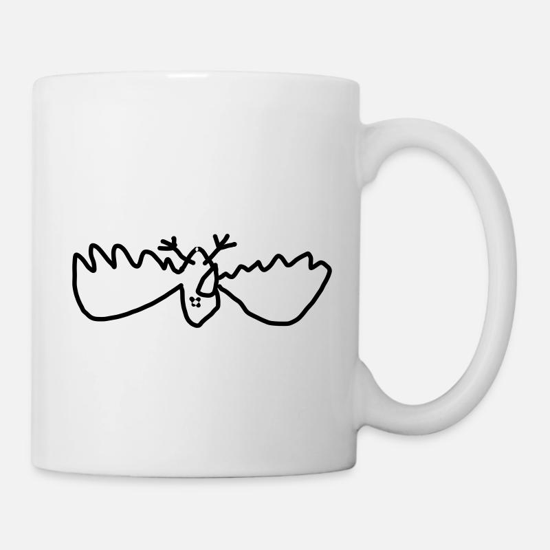 Toter Vogel - Tasse - Weiß