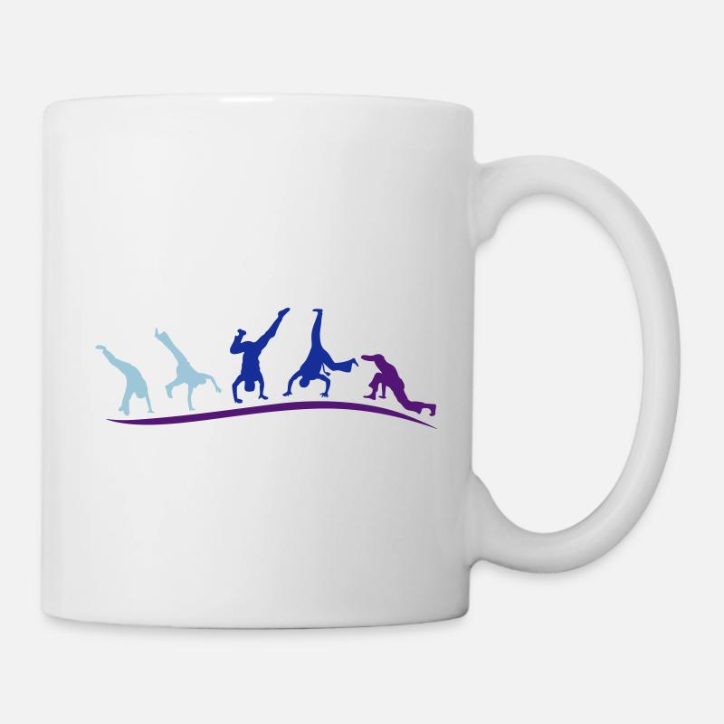 animation capoeira groupe - Mug blanc - blanc