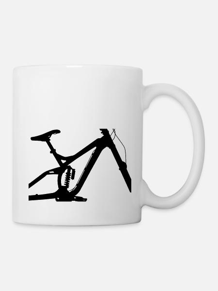 Downhill - Tasse - Weiß