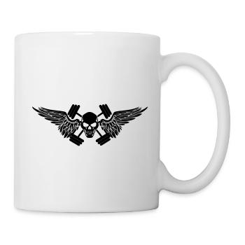 gym - Tasse - Weiß - Rechts