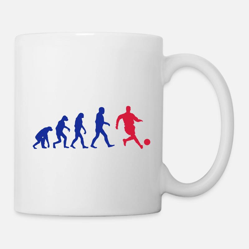 Football Evolution logo - Mug - white