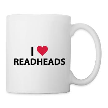 i_love_redheads - Mug blanc - blanc - Droite