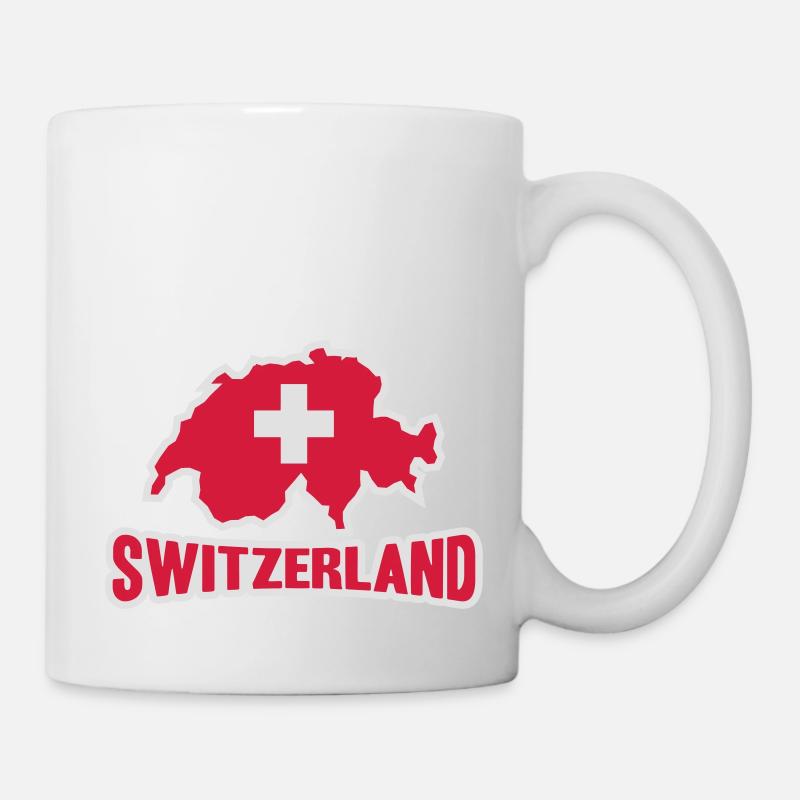 Switzerland Logo - Mug blanc - blanc