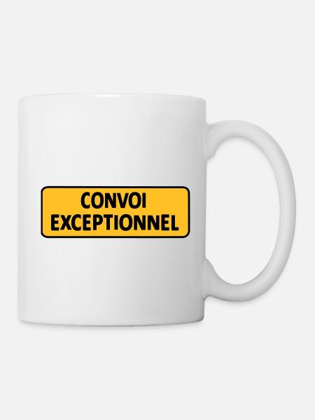 Convoi Exeptionnel - Mug blanc - blanc