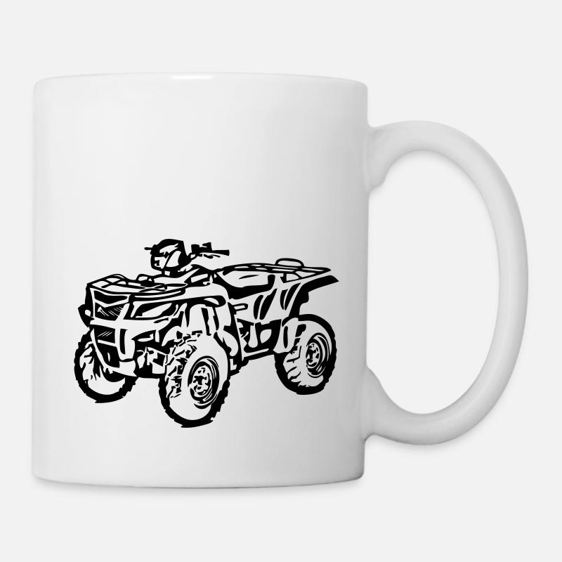 quadkq - Tasse - Weiß