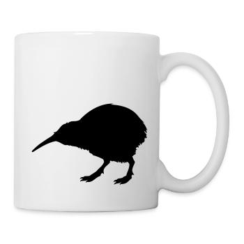 Cute Little Kiwi Bird Design - Mug - white - Right