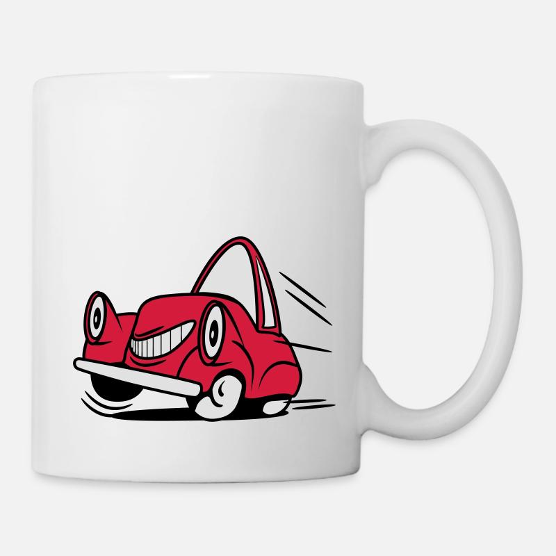 Car car car funny funny - Mug - white