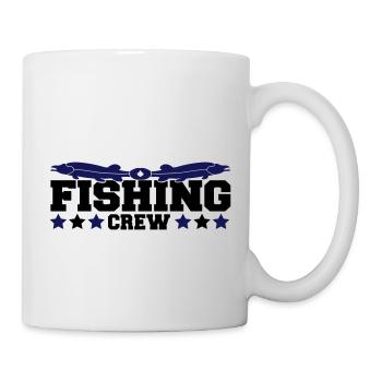fishing_crew2 - Mug blanc - blanc - Droite