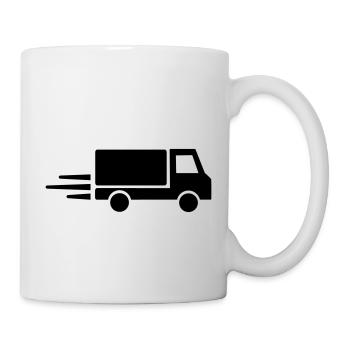 LKW - Tasse - Weiß - Rechts