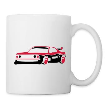 Car racing sports car tuning car - Mug - white - Right