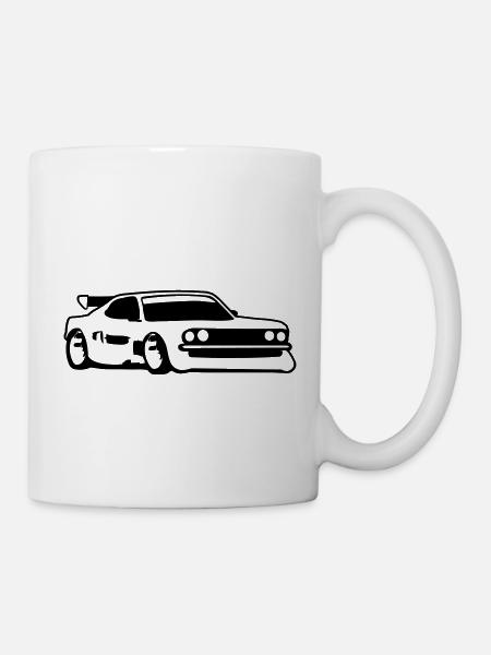 Voiture de course tuning voiture - Mug blanc - blanc