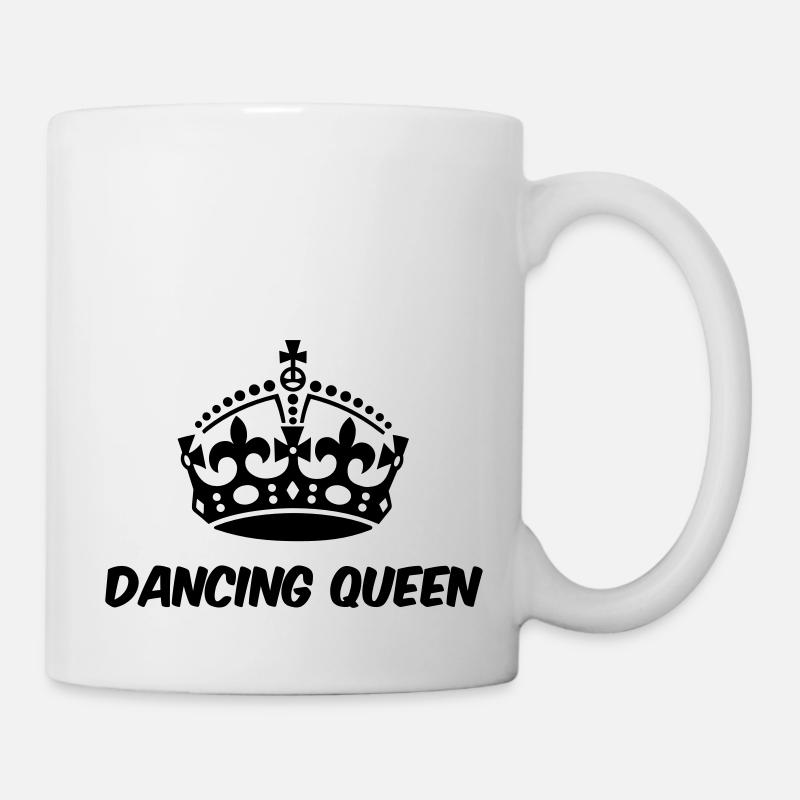 Dancing Queen - Tasse - Weiß