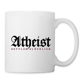 Atheist - Tasse - Weiß - Rechts