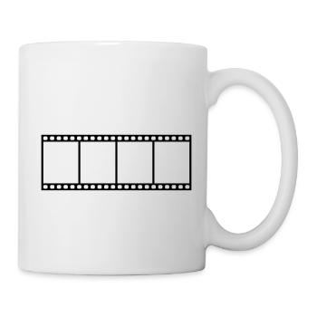 Sangle film film - Mug blanc - blanc - Droite