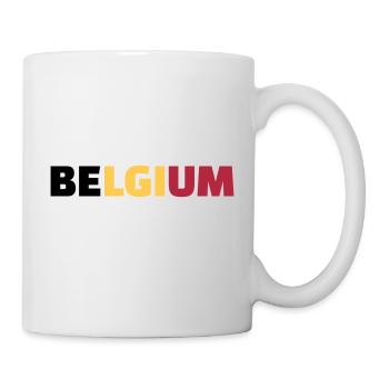 Belgien - Tasse - Weiß - Rechts