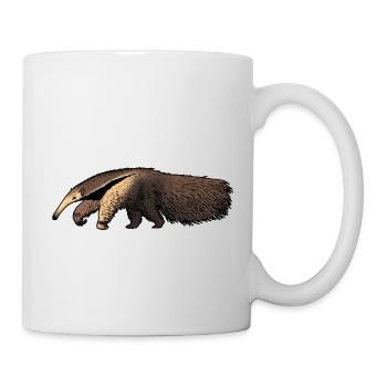 Fourmilier / Anteater 02 - Mug blanc - blanc - Droite