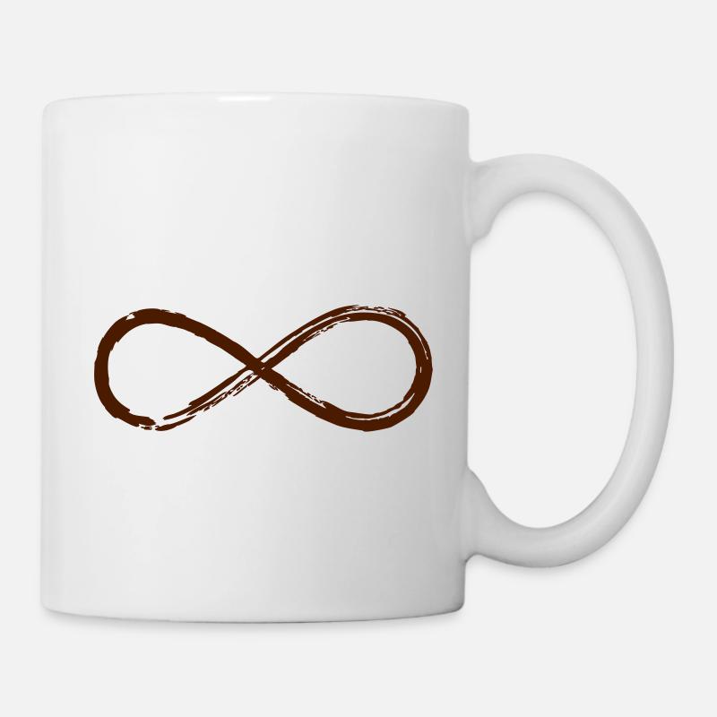Lemniscate, Symbol Infinity, Mathematics, Loop - Mug - white