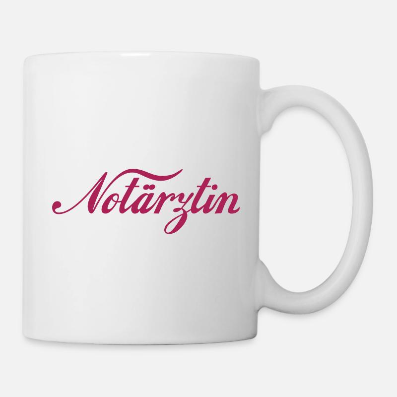 Notärztin - Tasse - Weiß
