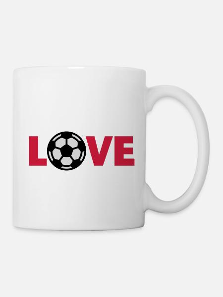 Football – Love (I Love Football) - Mug - white