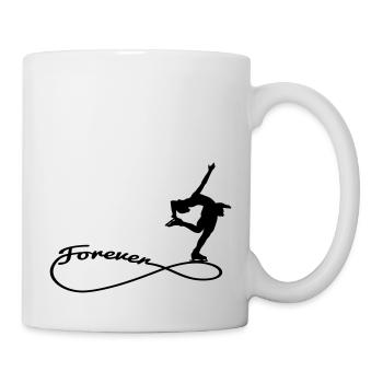 forever eiskunstlauf 1 - Tasse - Weiß - Rechts
