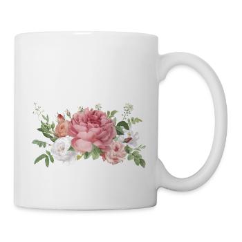 FLOWER - Tasse - Weiß - Rechts