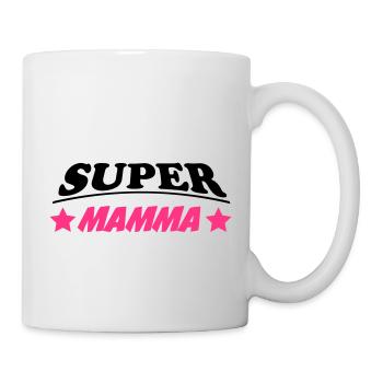 Super mamma 111 - Tasse - Weiß - Rechts