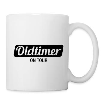 oldtimer_on_tour_f1 - Tasse - Weiß - Rechts