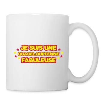 Guadeloupe / Gwadloup / Guadeloupéen / 971 - Mug blanc - blanc - Droite