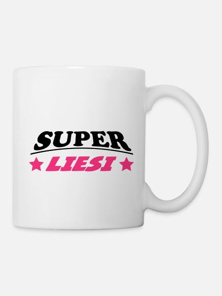 Super liesi - Mug - white