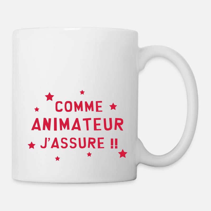 Animateur / Animatrice / Animation / Vacances - Mug blanc - blanc