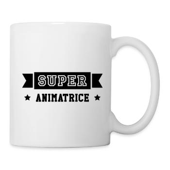 Animateur / Animatrice / Animation / Vacances - Mug blanc - blanc - Droite