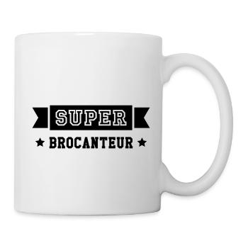 Antiquaire / Antiquité / Brocante / Brocanteur - Mug blanc - blanc - Droite