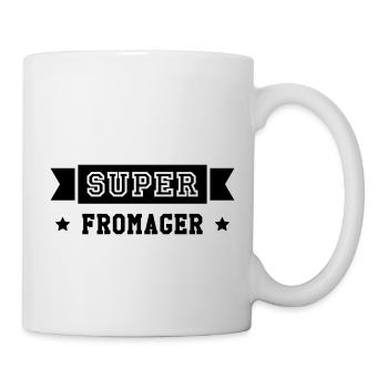 Fromager / Agriculture / Fermier / Fromage / Ferme - Mug blanc - blanc - Droite