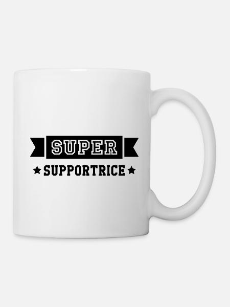 Supporter / Supportrice / Sport / Supporteur - Mug blanc - blanc