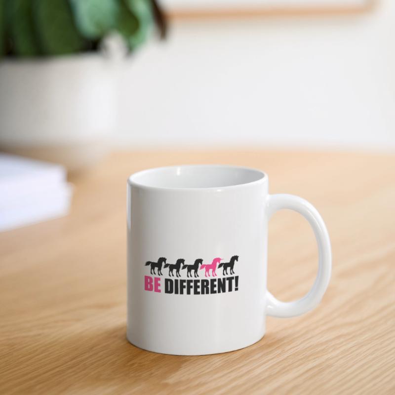 série soit différente licorne conception de modèle Mug blanc