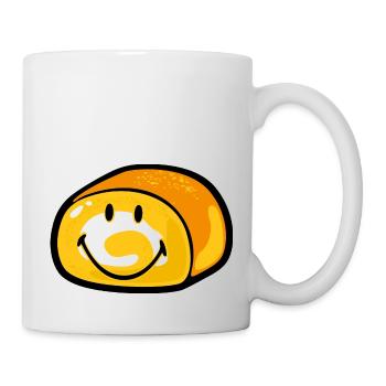 Smiley Bread - Mug blanc - blanc - Droite