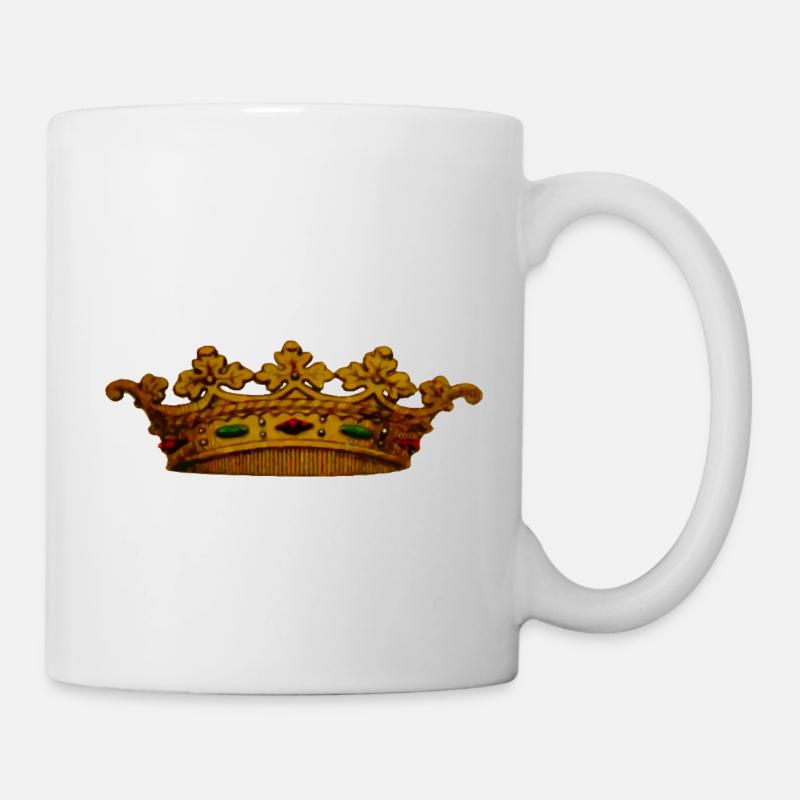 Crown 3 - Mug blanc - blanc