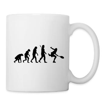 Evolution Tennis - Tasse - Weiß - Rechts