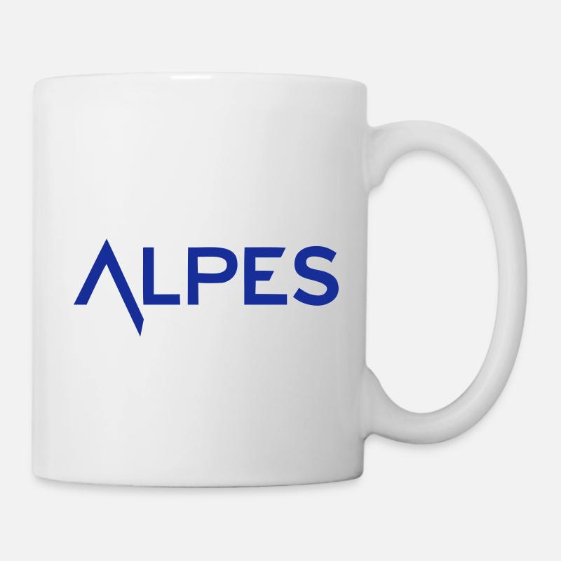 alpes - Mug blanc - blanc