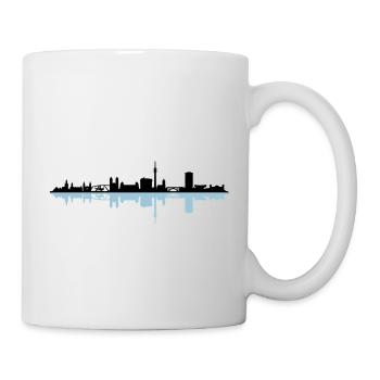 Skyline - Wuppertal - Tasse - Weiß - Rechts